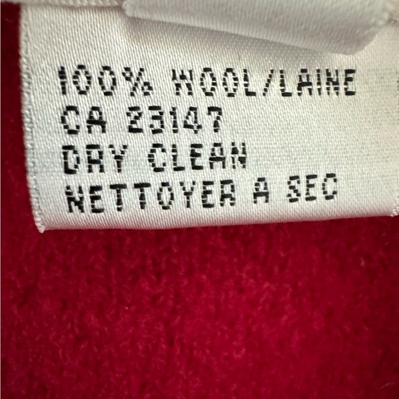 Talbots Vintage 100% Wool Cardigan Jacket Size Small - Picture 5 of 8